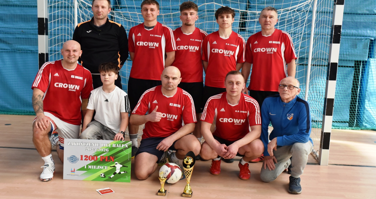 Zakończenie Halowej Amatorskiej Ligi Piłki Nożnej